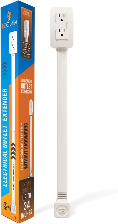 EZ Outlet Electrical Outlet Extender