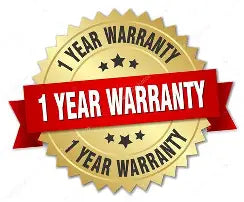 1 Year Warranty